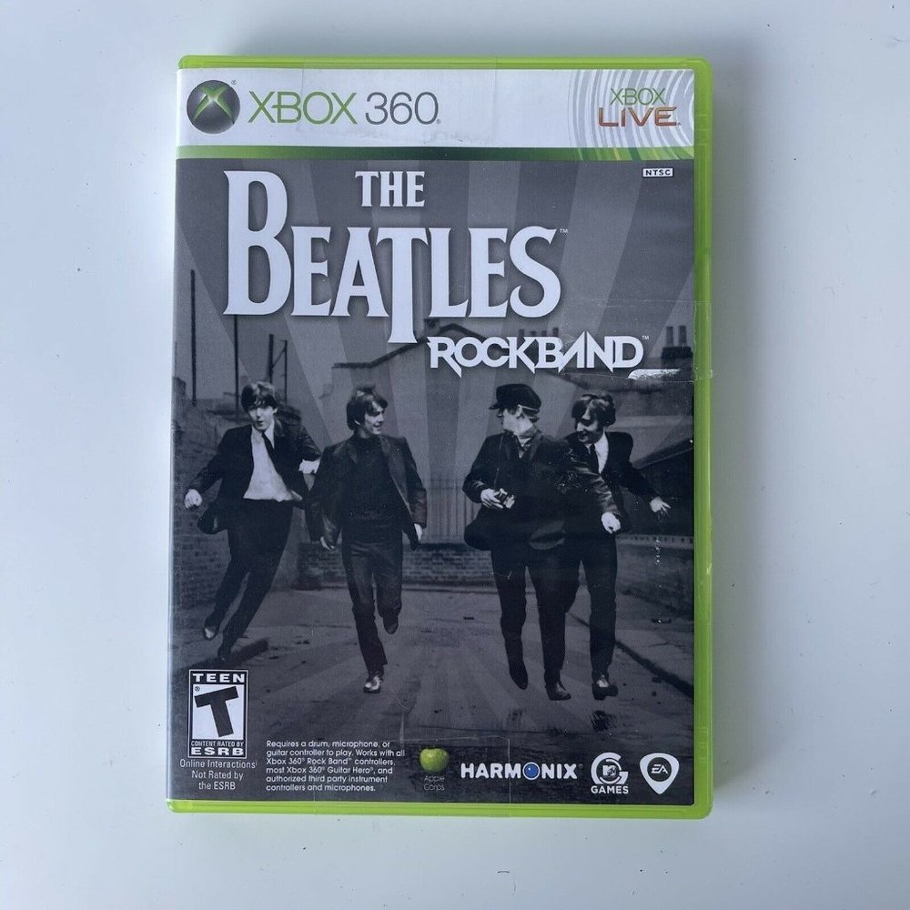 The Beatles: Rock Band (Microsoft Xbox 360, 2009) New Factory Sealed